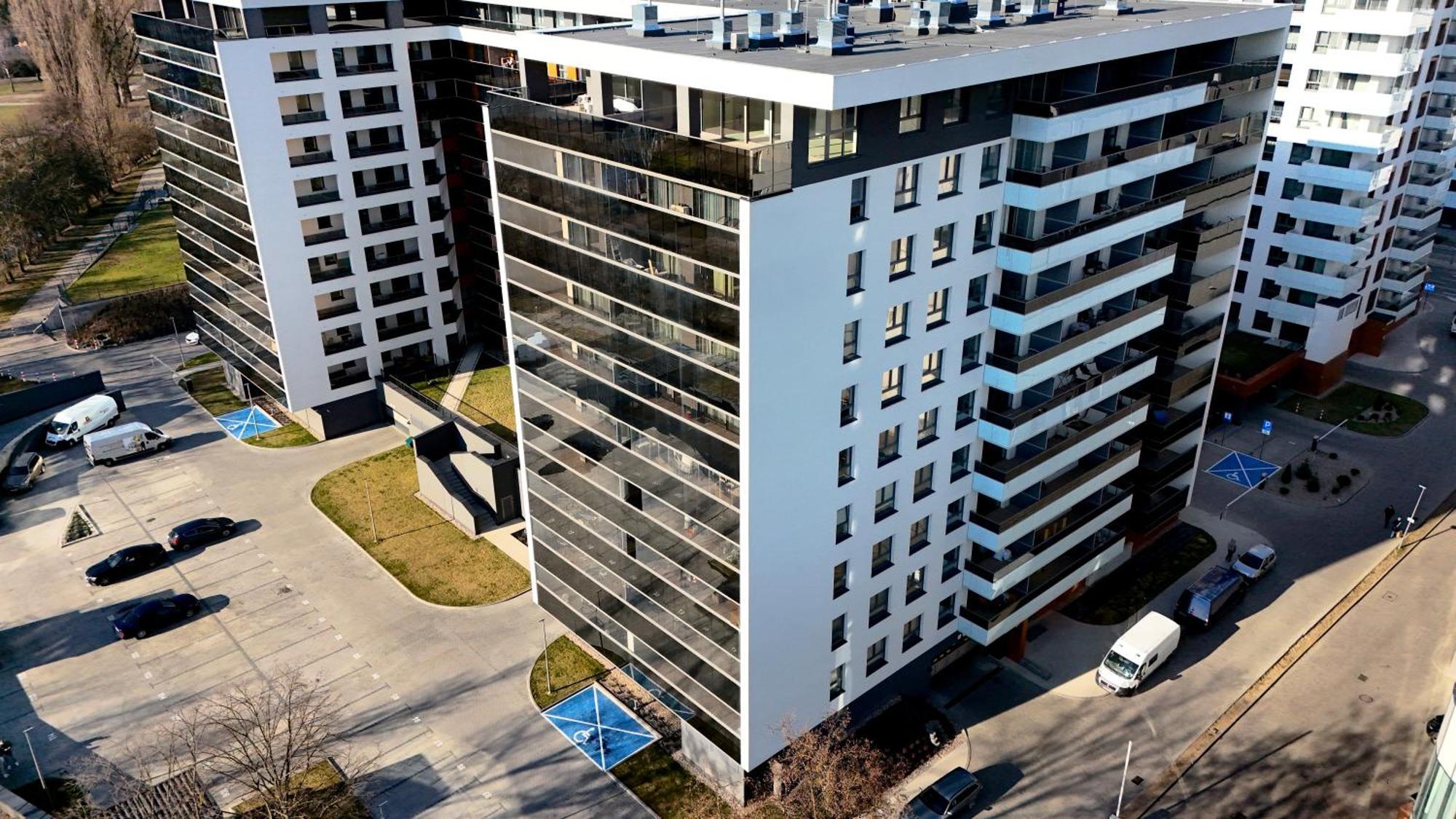 Modern Sky Apartments Białystok Esterno foto